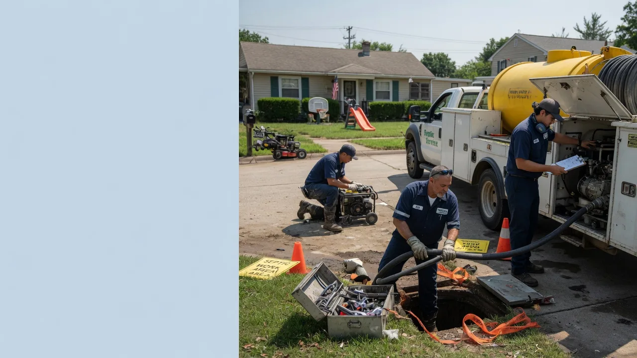 Septic Tank Pumping in Leesport, PA near me